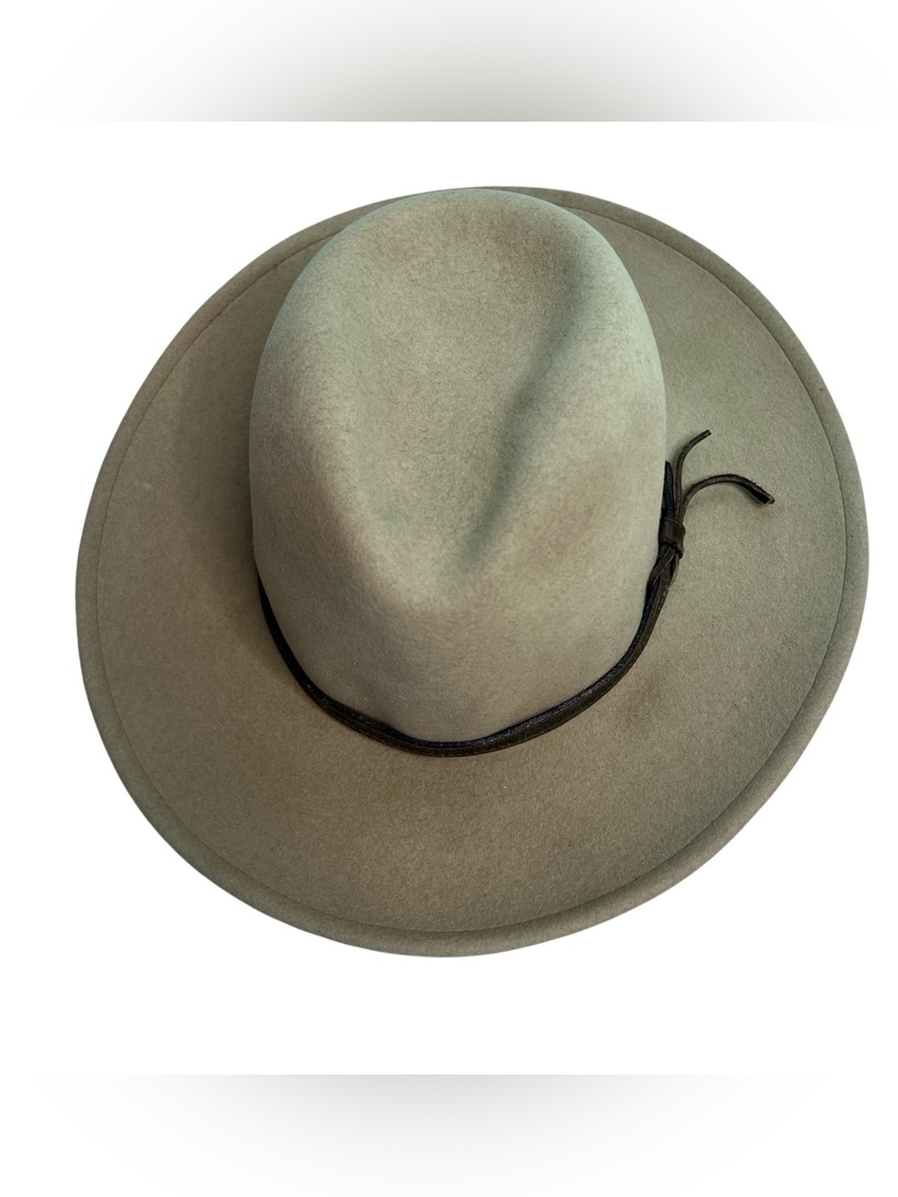 Lite Felt Tan Felt Ranch Hat with Dark Brown Band